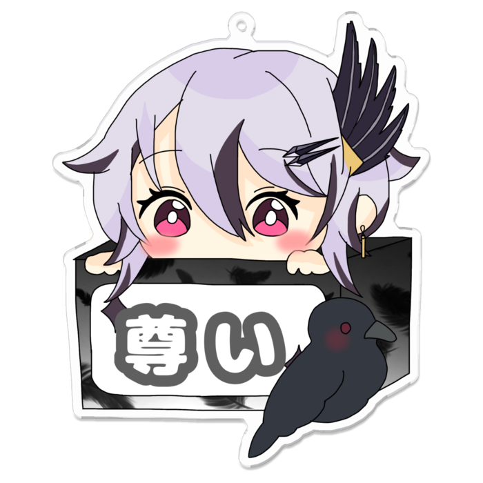 アクリルキーホルダー - 100 x 100 (mm)