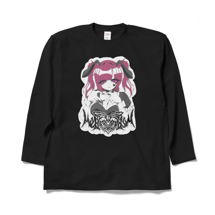 ロングスリーブTシャツ - XL - ブラック