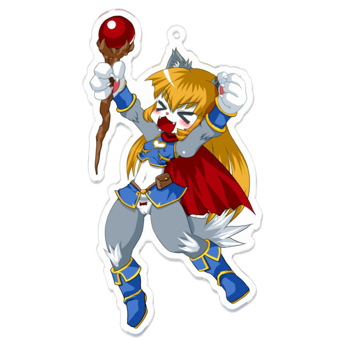 アクリルキーホルダー - 100 x 100 (mm)
