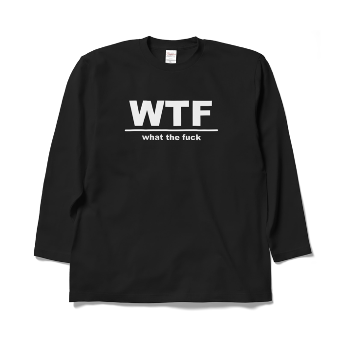 ロングスリーブTシャツ - XL - ブラック