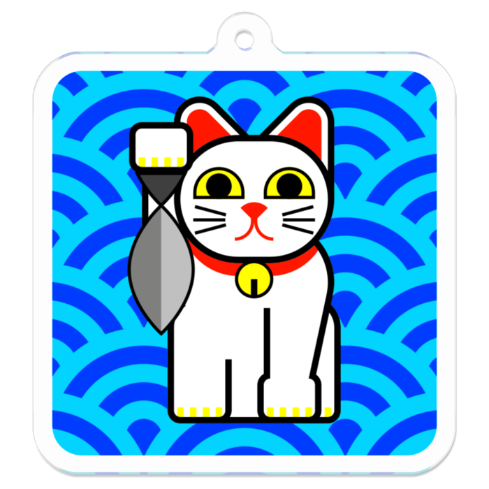 アクリルキーホルダー - 50 × 50 (mm)