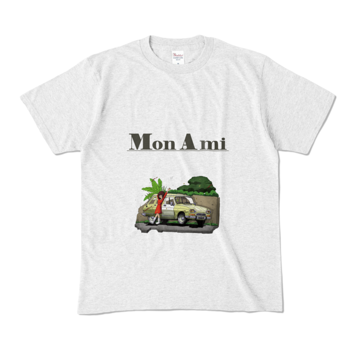 カラーTシャツ - M - アッシュ (淡色)