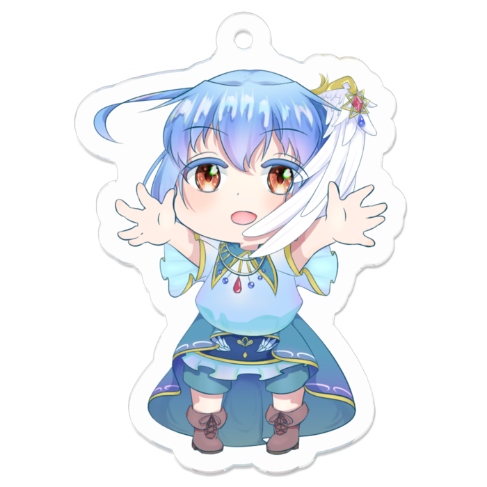 アクリルキーホルダー - 50 x 50 (mm)