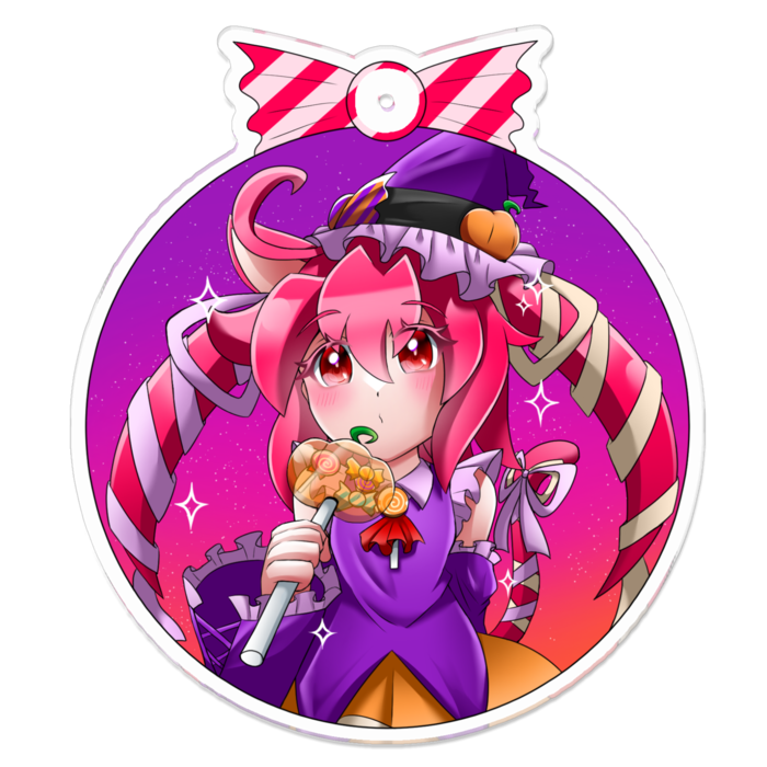 アクリルキーホルダー（コーティング） - 100 x 100 (mm)
