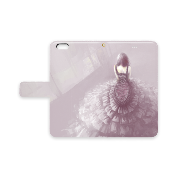 手帳型iPhoneケース - iPhone 6 Plus / 6s Plus - ストラップ穴 あり