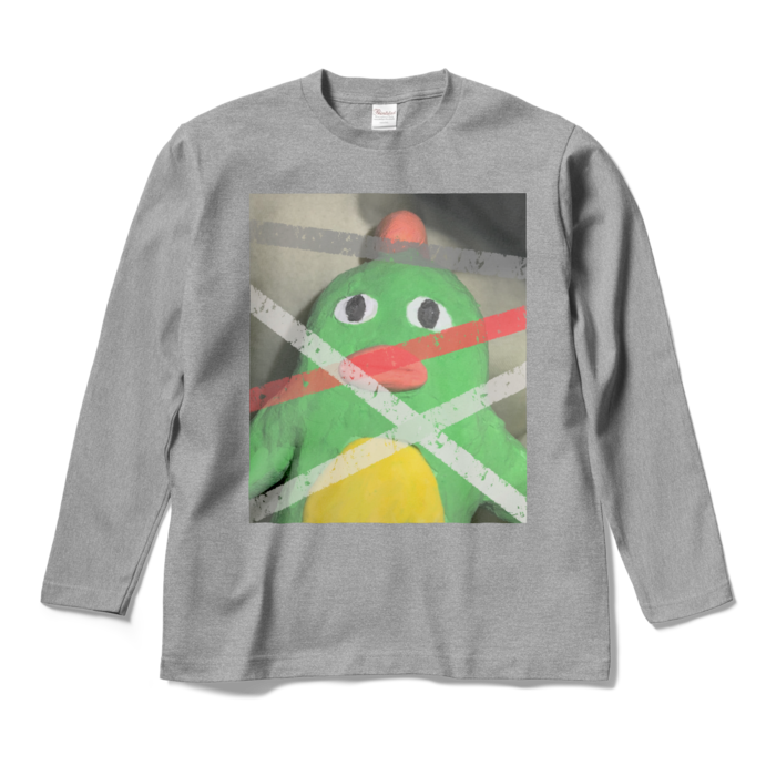 ロングスリーブTシャツ - M - 杢グレー