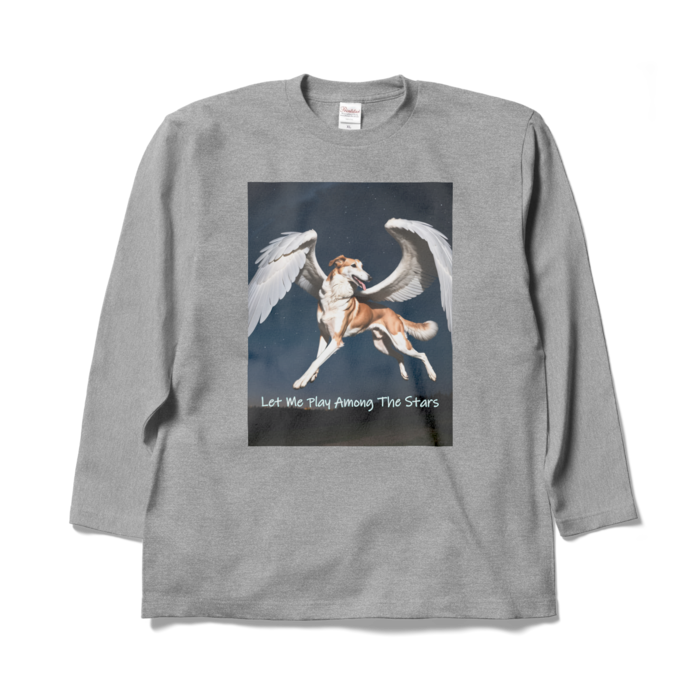 ロングスリーブTシャツ - XL - 杢グレー