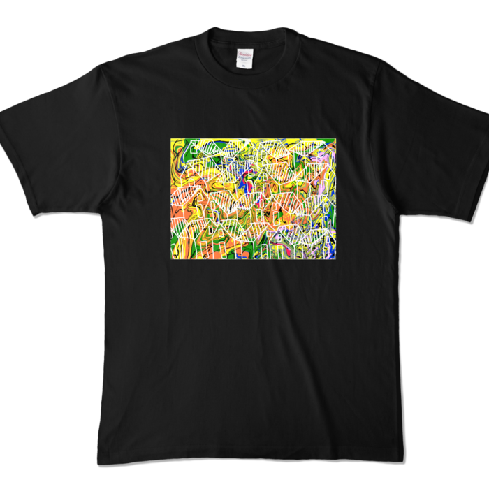 カラーTシャツ - XL - ブラック (濃色)