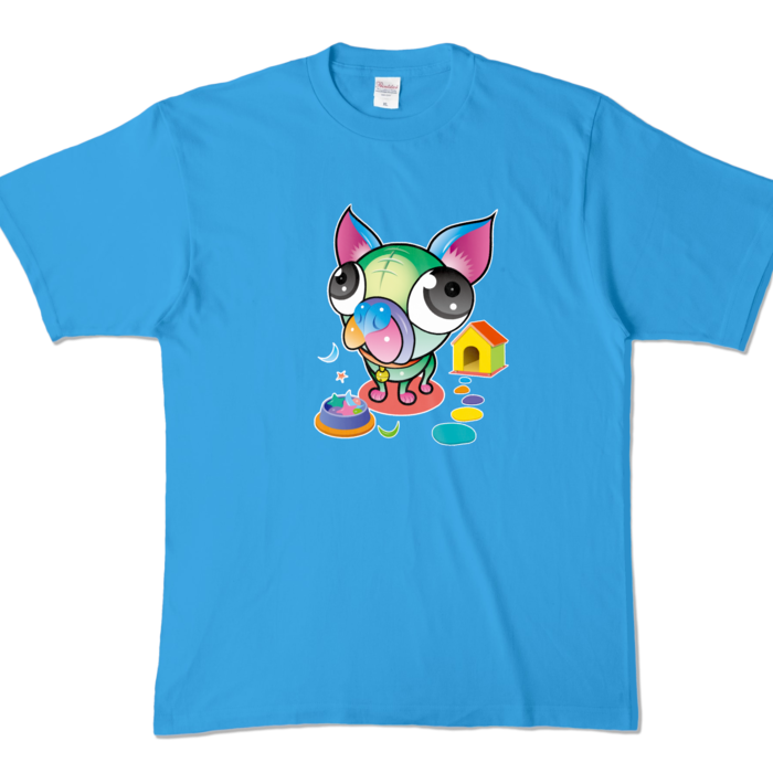 カラーTシャツ - XL - ターコイズ (濃色)