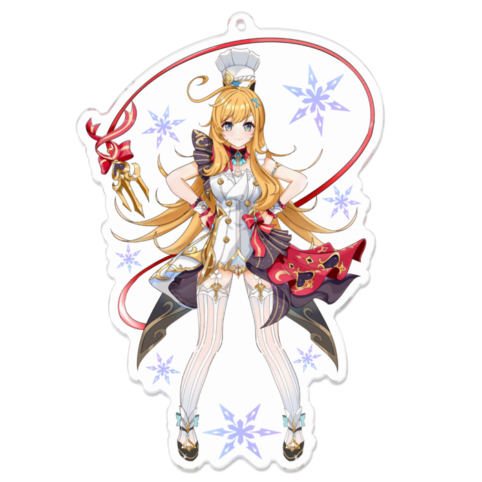 アクリルキーホルダー - 100 x 100 (mm)