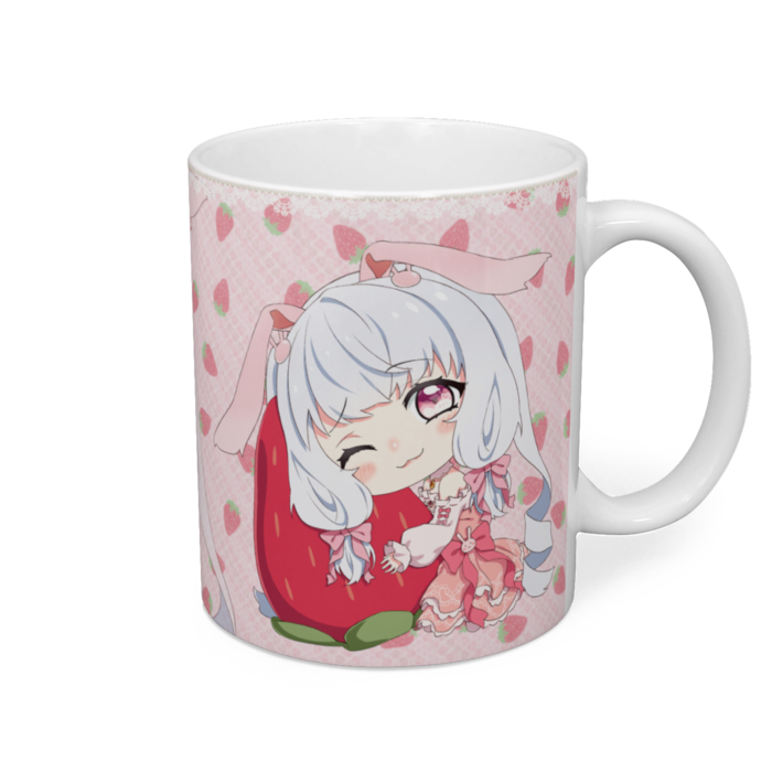 ピンク/マグカップ - 直径 8 cm / 高さ 9.5 cm