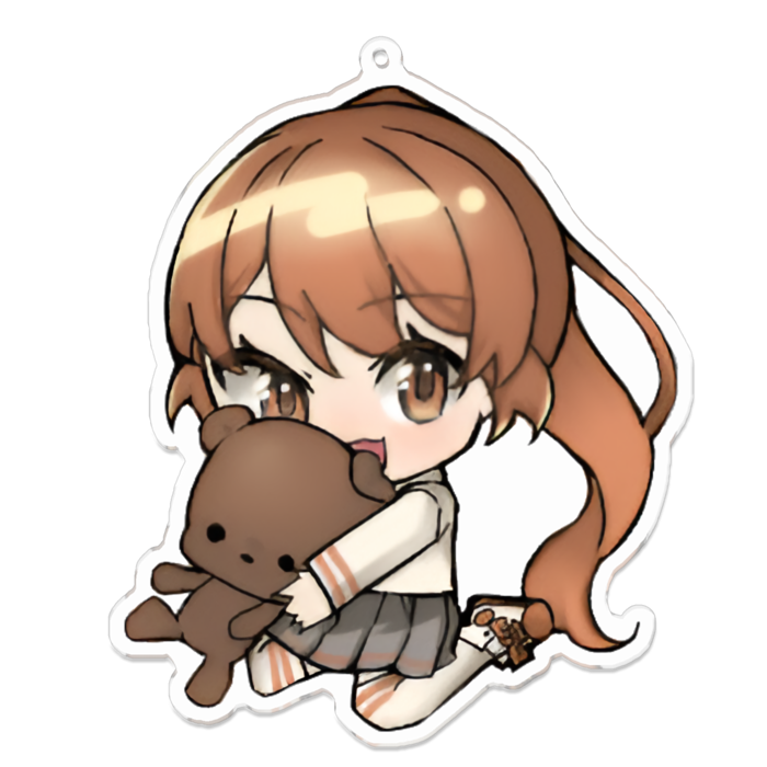 アクリルキーホルダー - 100 x 100 (mm)