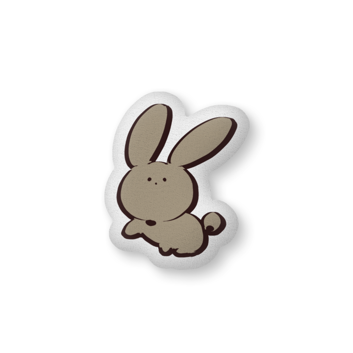 ふかふかクッション - 中(H56×W36cm) - 片面
