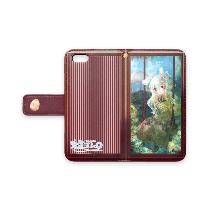 手帳型iPhoneケース - iPhone 5 / 5s / SE - ストラップ穴 あり