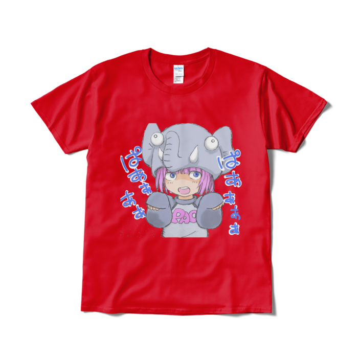 Tシャツ(短納期) - L - レッド