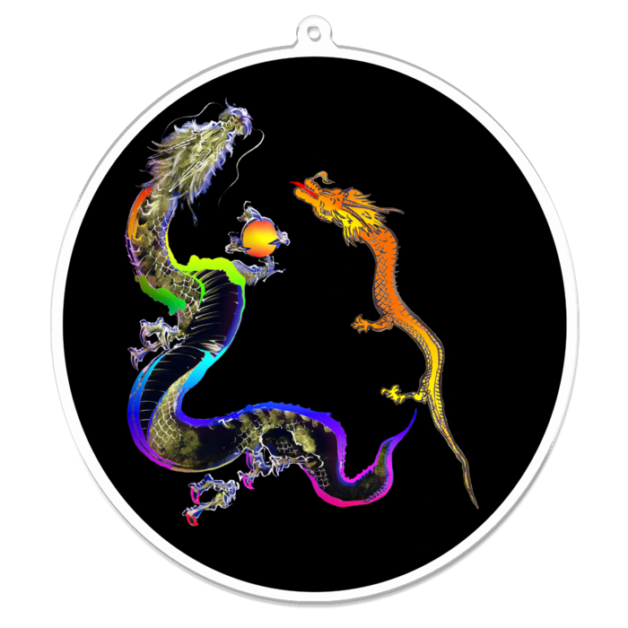 アクリルキーホルダー - 100 x 100 (mm)