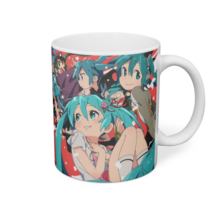 マグカップ - 直径8cm / 高さ9.5cm
