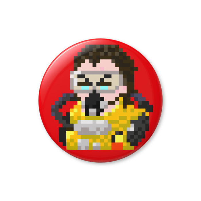 コースティック　Apex Legends　缶バッジ（バリュー） - 76mm