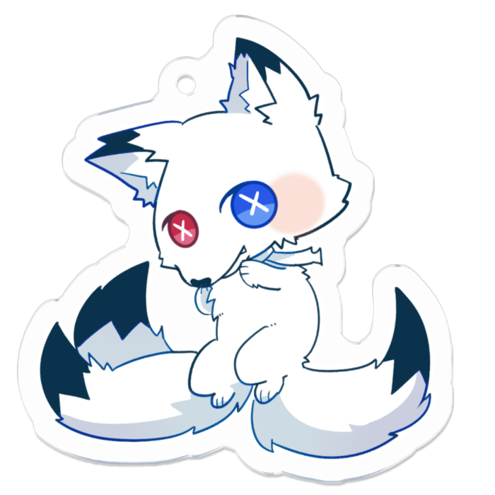 狼 Ver. - 50 x 50 (mm)