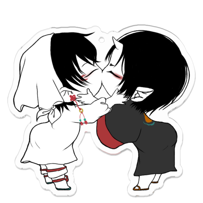 アクリルキーホルダー - 70 x 70 (mm)