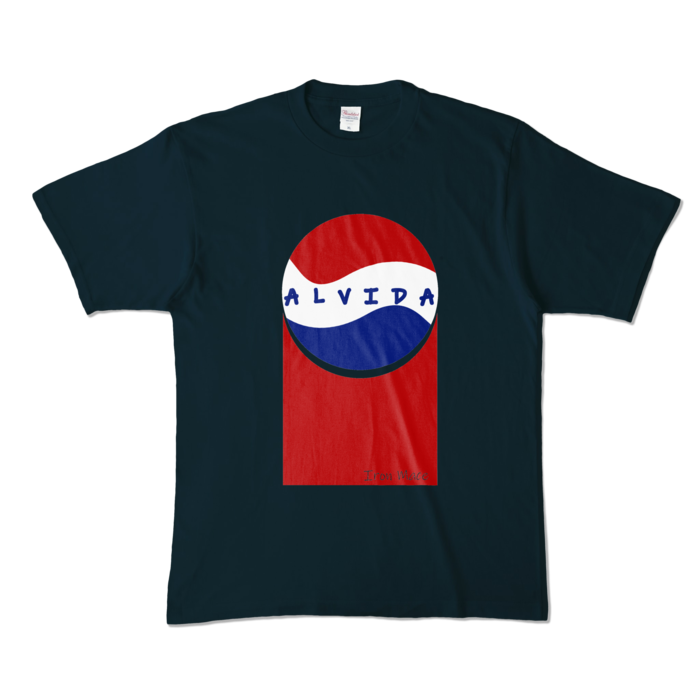 カラーTシャツ - XL - ネイビー (濃色)