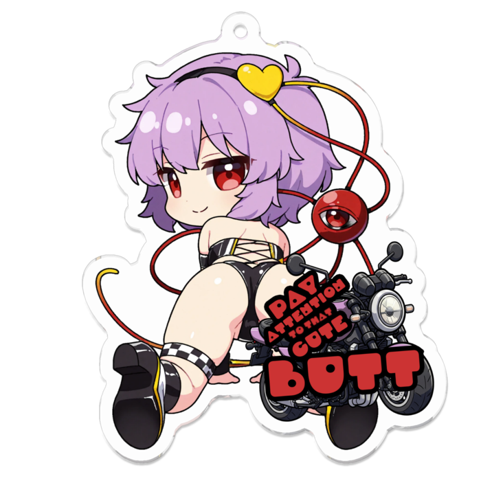 アクリルキーホルダー - 70 x 70 (mm)(1)