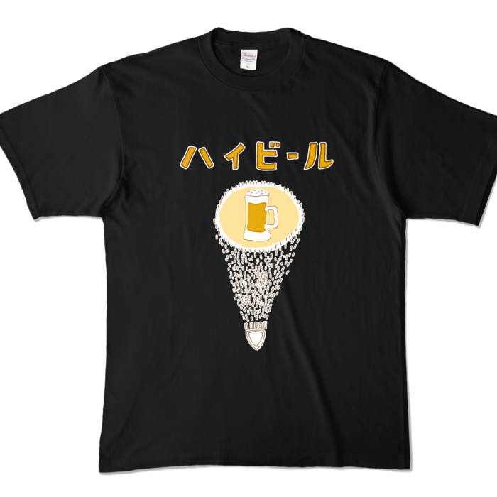 カラーTシャツ - XL - ブラック (濃色)