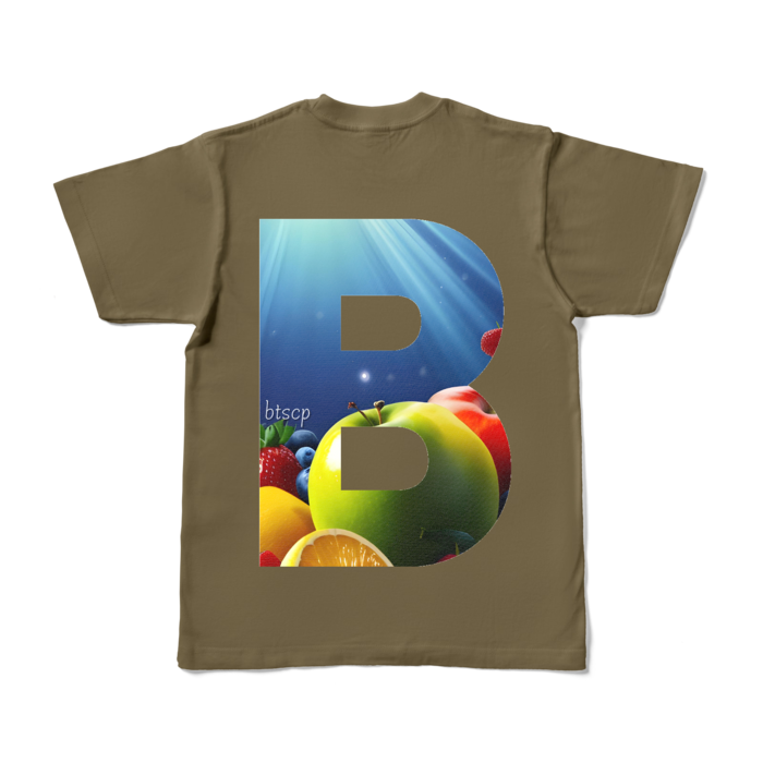カラーTシャツ - S - オリーブ (濃色)