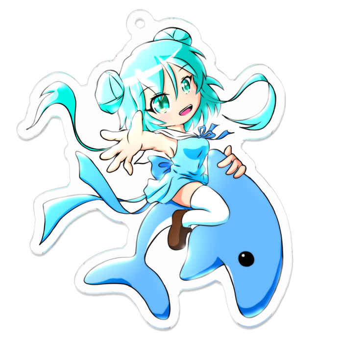 アクリルキーホルダー - 70 x 70 (mm)