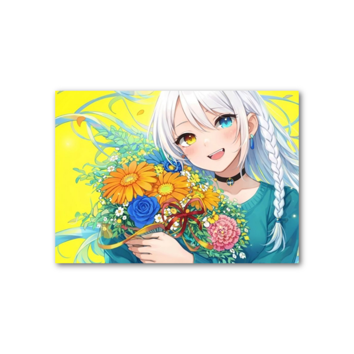 フォト風カード - 横 - 片面
