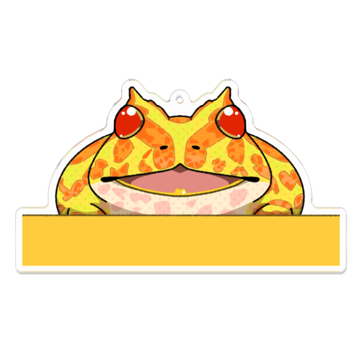 アクリルキーホルダー - 100 x 100 (mm)