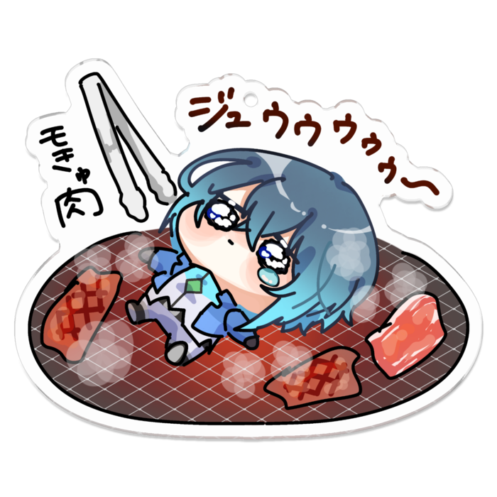 アクリルキーホルダー - 70 x 70 (mm)