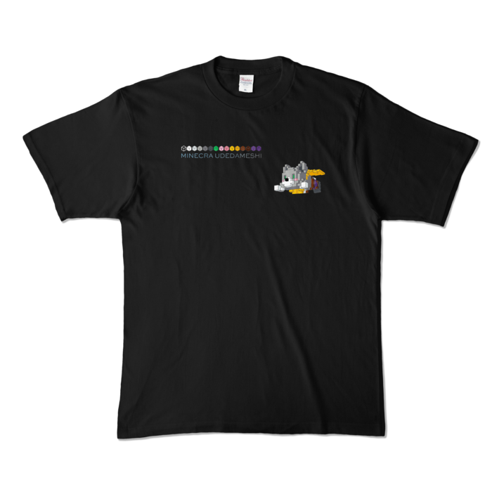 カラーTシャツ - XL - ブラック (濃色)