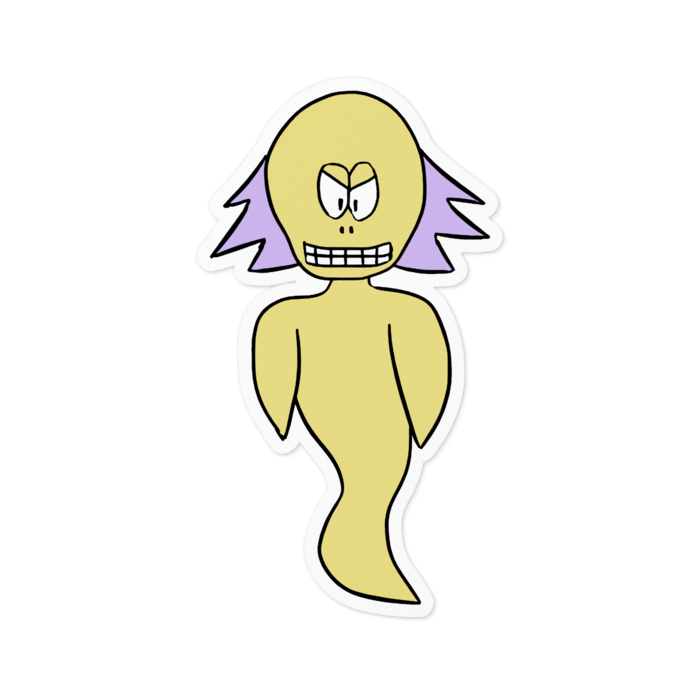 ステッカー - 100 x 100 (mm)