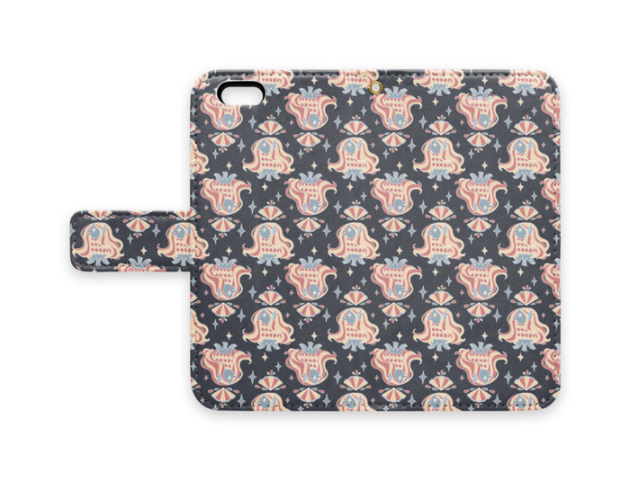 手帳型iPhoneケース - iPhone 6 / 6s - ストラップ穴 あり