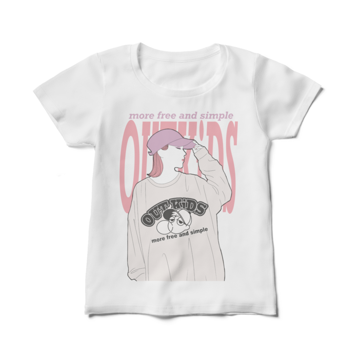 レディースTシャツ - M - 白