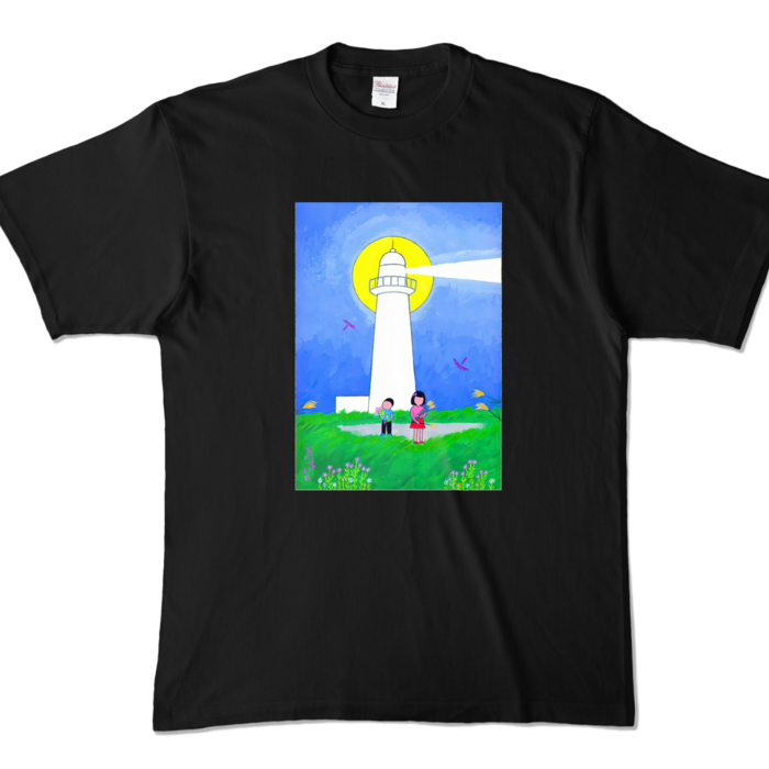 カラーTシャツ - XL - ブラック (濃色)