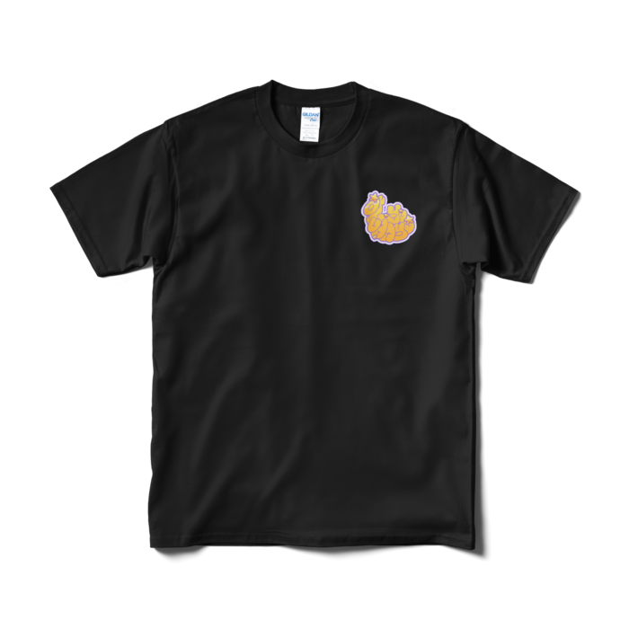グラフィティのみTシャツ - M - ブラック