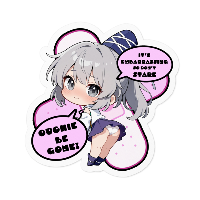 ステッカー - 100 x 100 (mm)