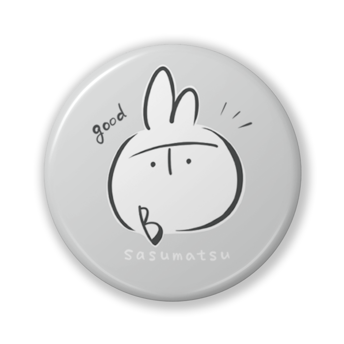 さすまつくん缶バッジ - 32mm