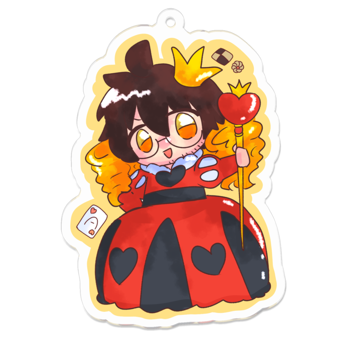 アクリルキーホルダー - 70 x 70 (mm)