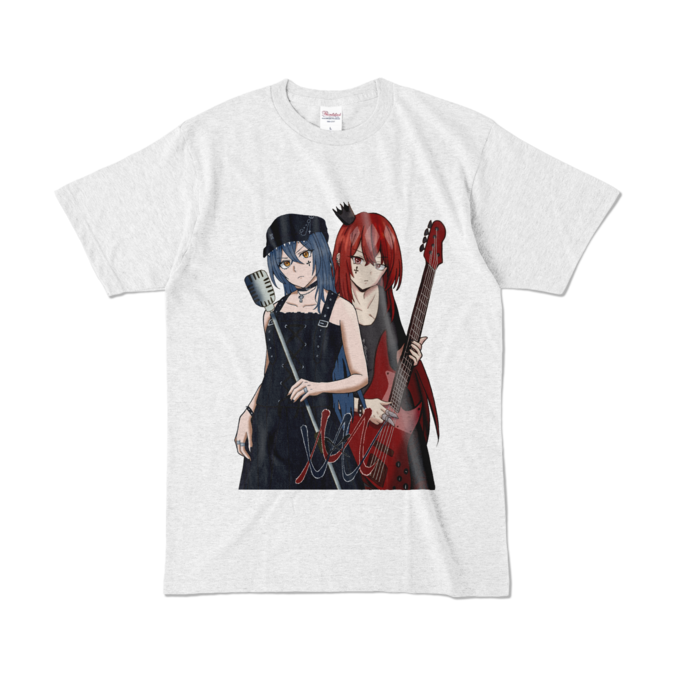 カラーTシャツ - L - アッシュ (淡色)