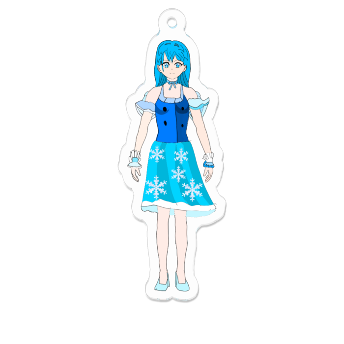 アクリルキーホルダー - 70 x 70 (mm)
