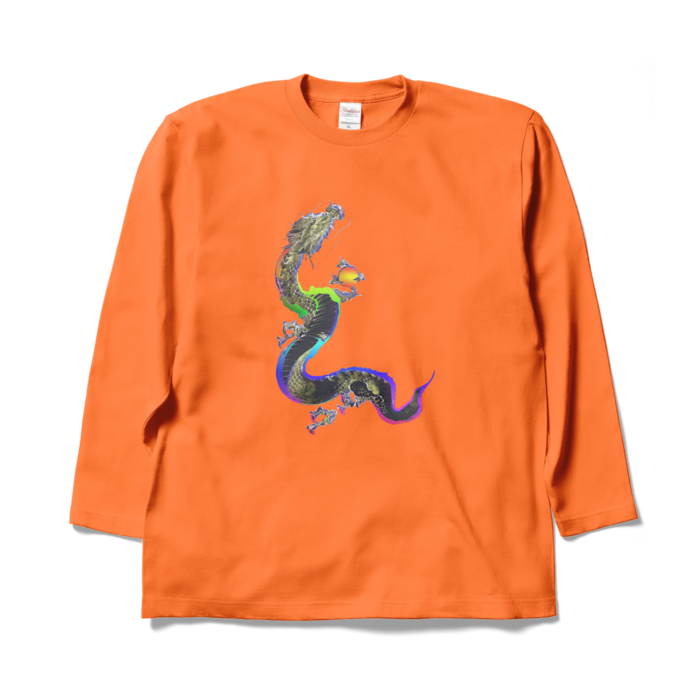 ロングスリーブTシャツ - XL - オレンジ