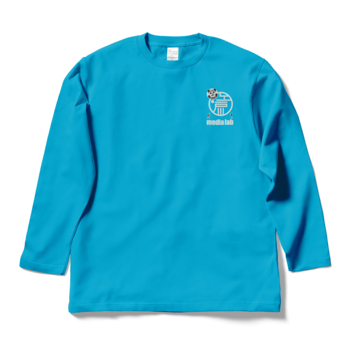 ロングスリーブTシャツ - L - ターコイズ