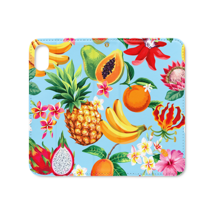 フルーツ 手帳型iphoneケース ベルトなし Iphone 11 Pro Max ストラップ穴 あり Hym Store Booth