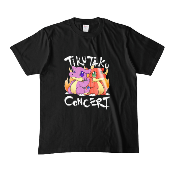 カラーTシャツ(濃色) - M - ブラック