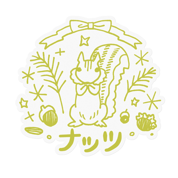 ステッカー - 100 x 100 (mm)