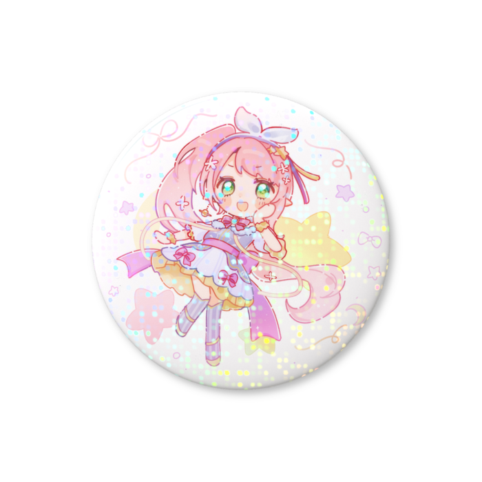 ホログラム缶バッジ - 44mm