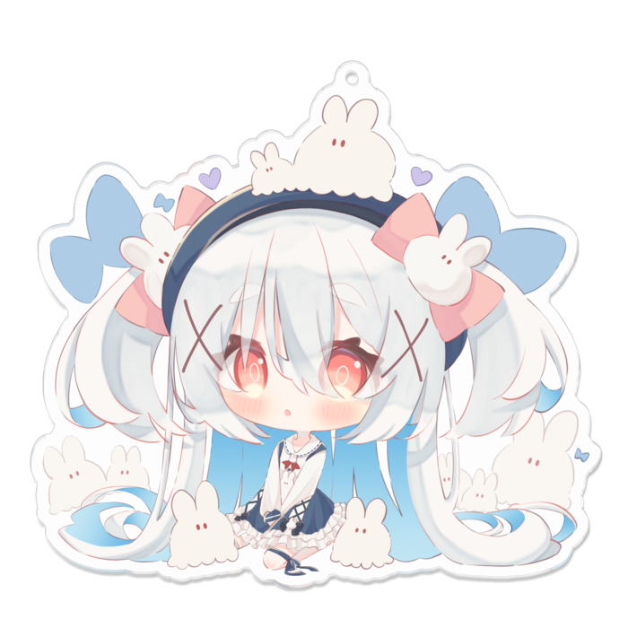 アクリルキーホルダー - 100 x 100 (mm)